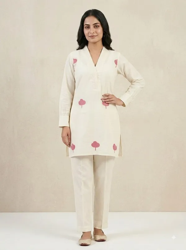 Women_Ethnic_Cotton_With_Embroidery_kurti_Set