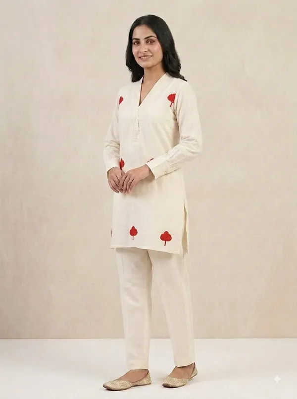 Women_Ethnic_Cotton_With_Embroidery_kurti_Set
