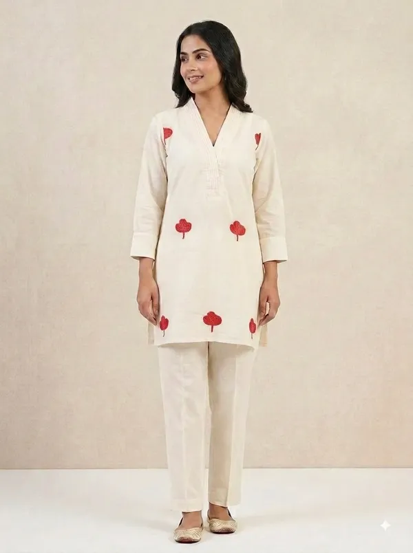 Women_Ethnic_Cotton_With_Embroidery_kurti_Set
