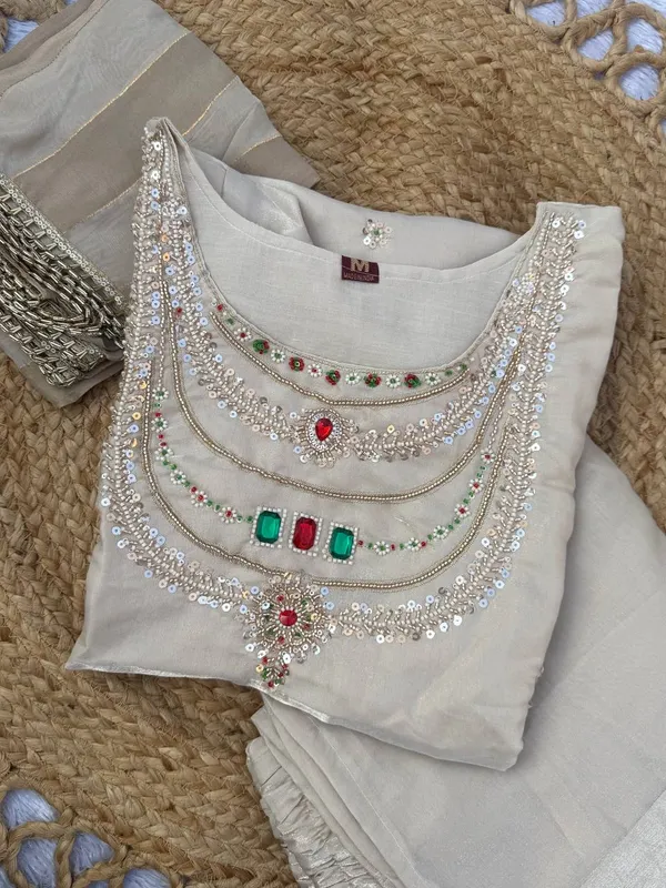Inspiring_OffWhite_Glass_Silk_Palazzo_Suit_with_Pure_Viscose_Zari_Patta_Dupatta_For_Wedding