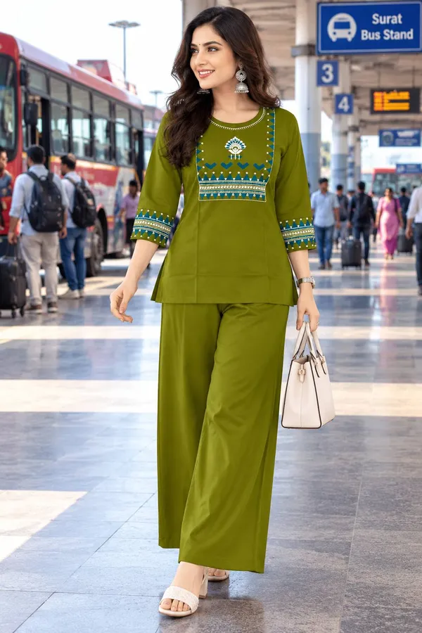 Women_Ethnic_Dhabu_cotton_With_Embroidery_Work_Dhabu_cotton_Co-Ord_Set