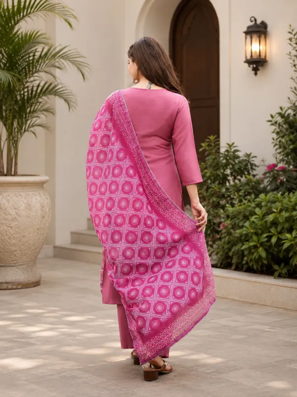 Gajri_Rayon_Embroidered_Straight_Kurti_with_Pant_And_Dupatta_Sets_From_Women_Ethnic