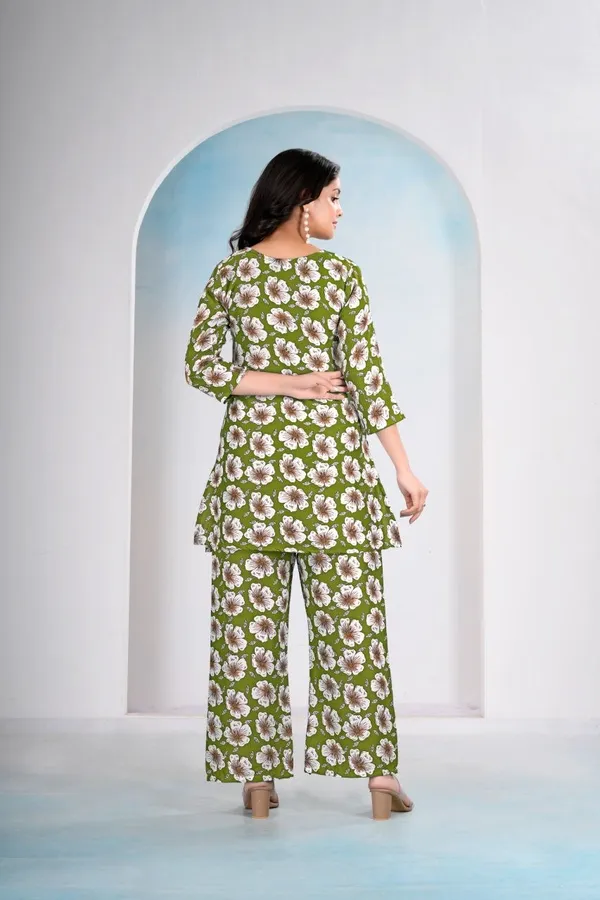 Women's_Cotton_Co-Ord_Set_Green_Mill_Print_From_Women_Ethnic