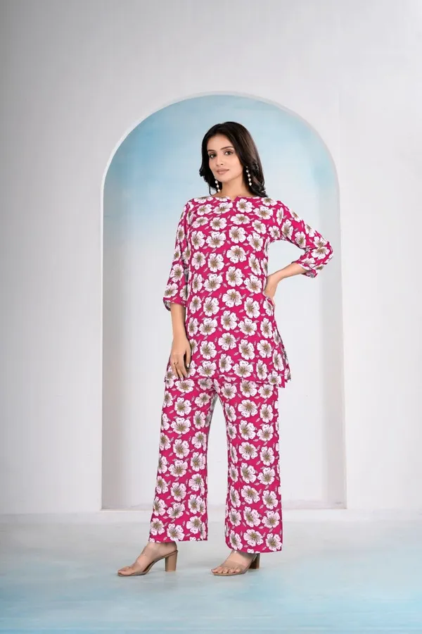 Women's_Cotton_Co-Ord_Set_Pink_Mill_Print_From_Women_Ethnic