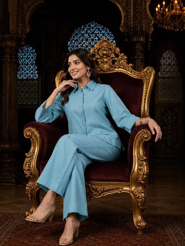 Women's_Premium_CottonStylish_office_wear_kurti_pant_set_Co-Ord_Palazzo_Set_From_Women_Ethnic