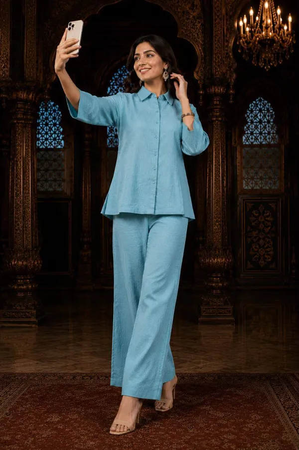 Women's_Premium_CottonStylish_office_wear_kurti_pant_set_Co-Ord_Palazzo_Set_From_Women_Ethnic