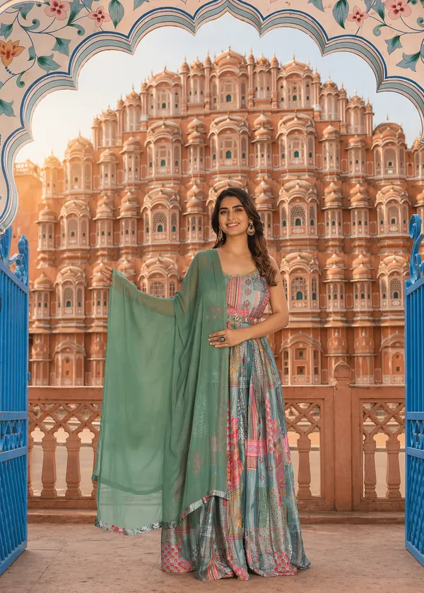 Priyankit_Women_Designer_Printed_Anarkali_Dress_With_Dupatta_|_Jaipur_Ethnic_Wear