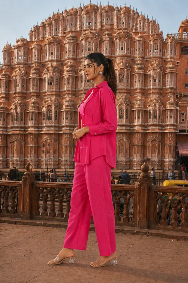 Pink_3-Piece_Co-Ord_Set_|_Crop_Top,_Palazzo_Pant_&_Shrug_|_Premium_Party_&_Evening_Wear