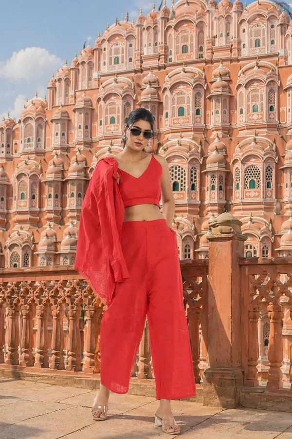 Red_3-Piece_Co-Ord_Set_|_Crop_Top,_Palazzo_Pant_&_Shrug_|_Premium_Party_&_Evening_Wear