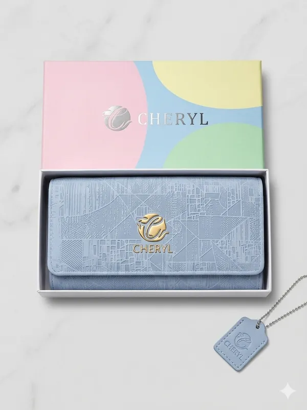 Cheryl_Pastel_Multi-Compartment_Wallet_With_Card_Slots_And_Snap_Closure