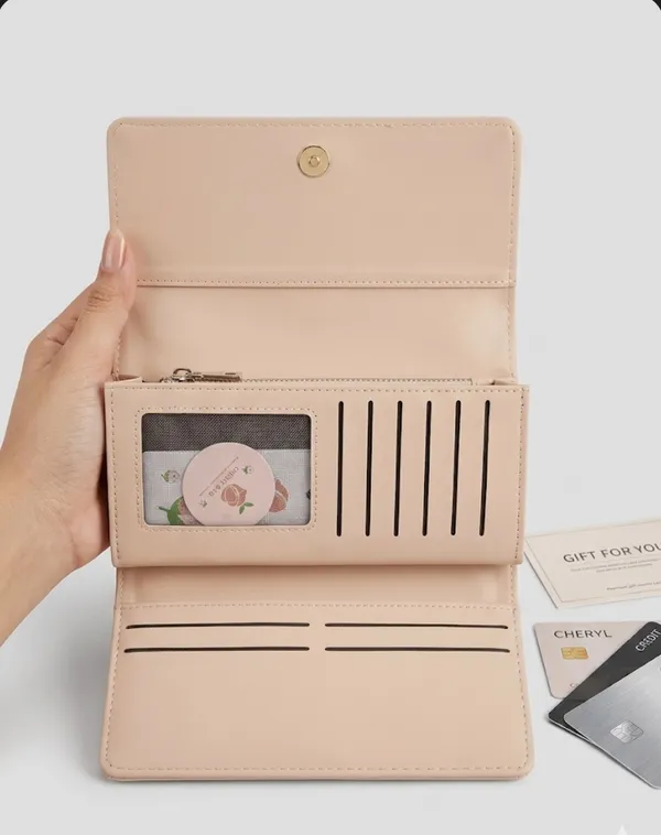Cheryl_Pastel_Multi-Compartment_Wallet_With_Card_Slots_And_Snap_Closure