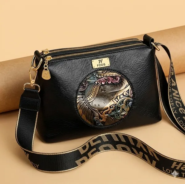 Elephant_Sling_Bag_Three_Compartment_(Black)