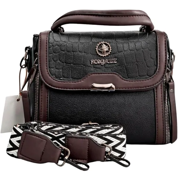 Foxxjazz_Sling_Bag_Crocodile_(Black)