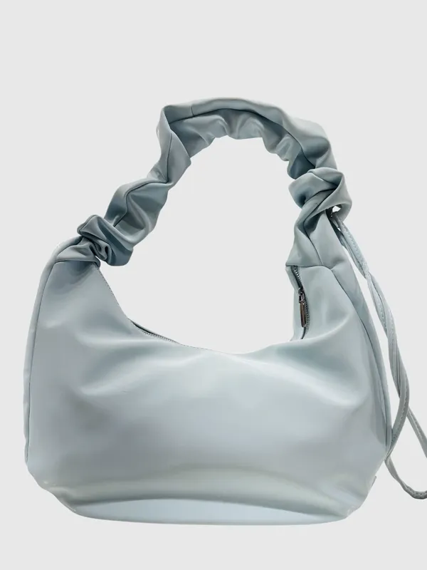 Stylish_Blue_Hobo_Bag_With_Ruched_Handle