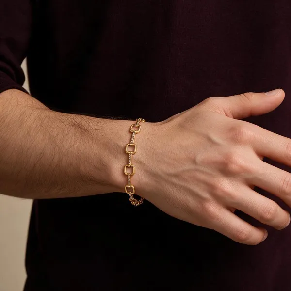 Rediant_Frame_Link_Bracelet_Gold