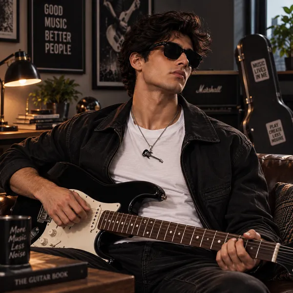 Riff_Guitar_Pendant