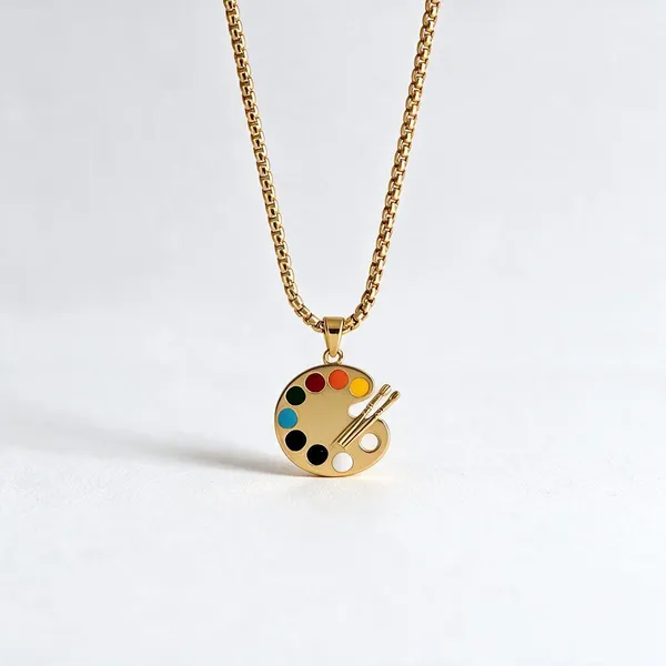 Aritst_Palette_Necklace_Gold