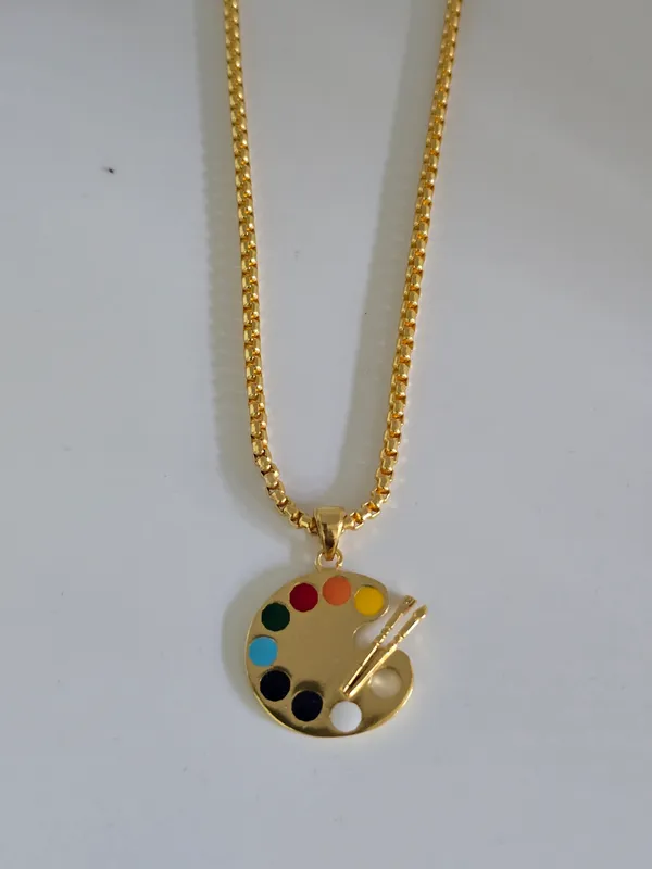 Aritst_Palette_Necklace_Gold