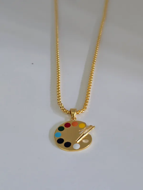 Aritst_Palette_Necklace_Gold