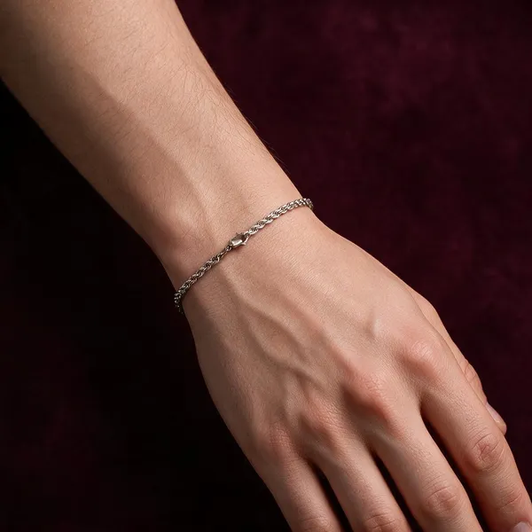 Classic_Rope_Chain_Bracelet_Silver