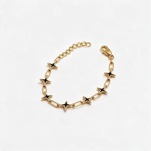 Cosmic_Starburst_Link_Bracelet_Gold