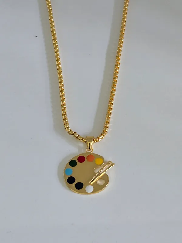 Aritst_Palette_Necklace_Gold