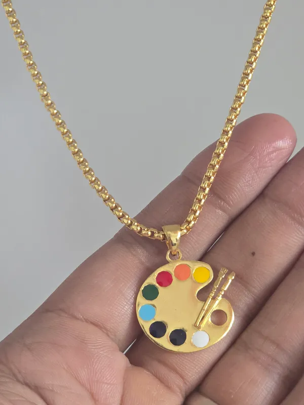 Aritst_Palette_Necklace_Gold
