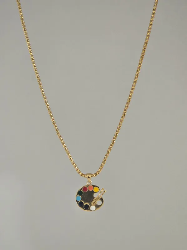 Aritst_Palette_Necklace_Gold