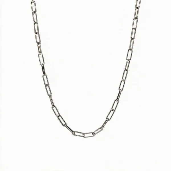 Paper_Clip_Chain_Silver