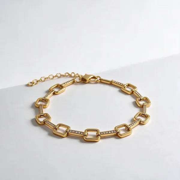 Rediant_Frame_Link_Bracelet_Gold