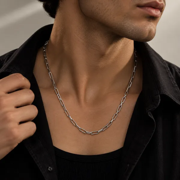 Paper_Clip_Chain_Silver