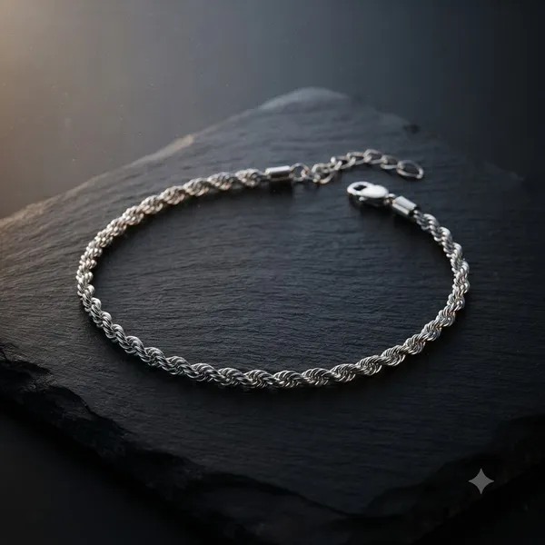 Classic_Rope_Chain_Bracelet_Silver