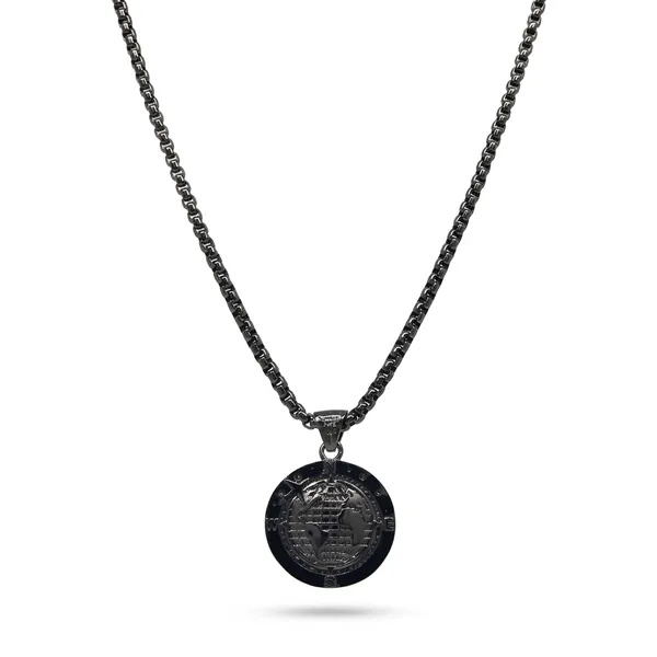 Wanderer_Medallion_Globe_Pendant_Black