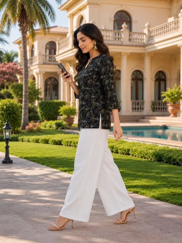Rayams_Top_Palazzos_Co_Ords_Set