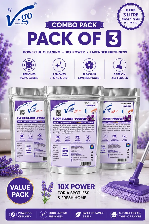 34_gm_Concentrate_Lavender_Floor_Cleaner_Pack_of_3_to_make_3_Ltr