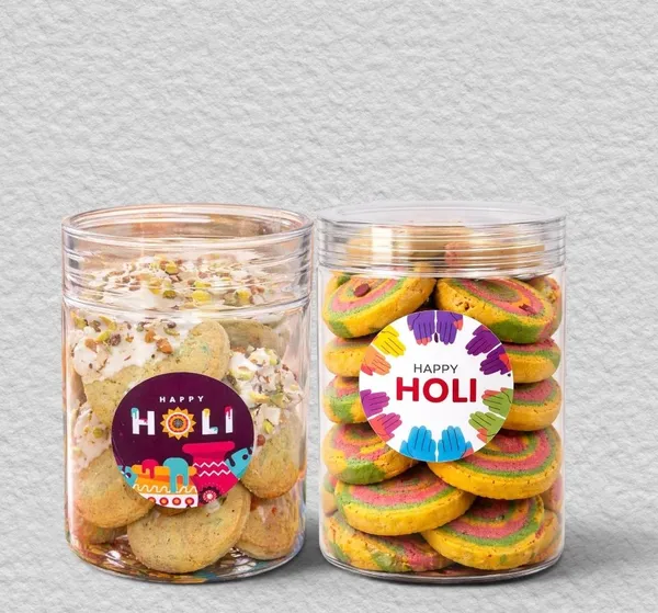 Shahi_Paan_Thandai_Cookie_And_Rang_Barse_Cookies,_Eggless_Gourmet_Indian_Fusion_Butter_Cookie_With_Aromatic_Spices_And_Nuts,_150_G_Pack_Of_2