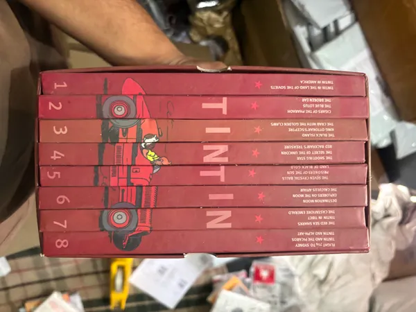 The_Adventures_Of_Tintin_Comic_Collection_8_Volumes_By_Herge