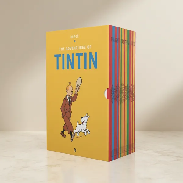 The_Adventures_Of_Tintin_23_Book_Boxed_Set_Paperback_Herge