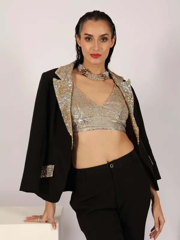 Stretch_Sequin_Embroidered_Bustier_For_Women