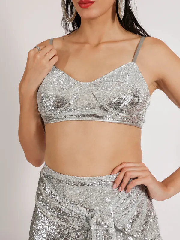 Silver_Sequins_Padded_Bralette_For_Women