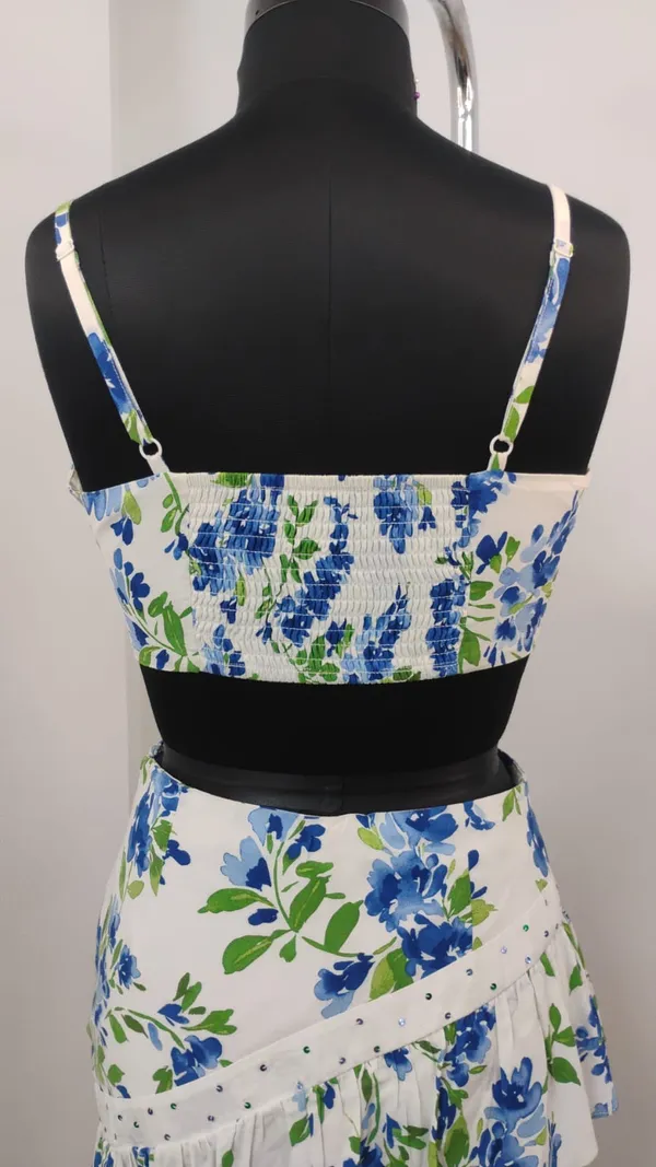 White_Floral_Viscose_Rayon_Crop_Top_Ruffle_Skirt_Co-Ord_Set_For_Women