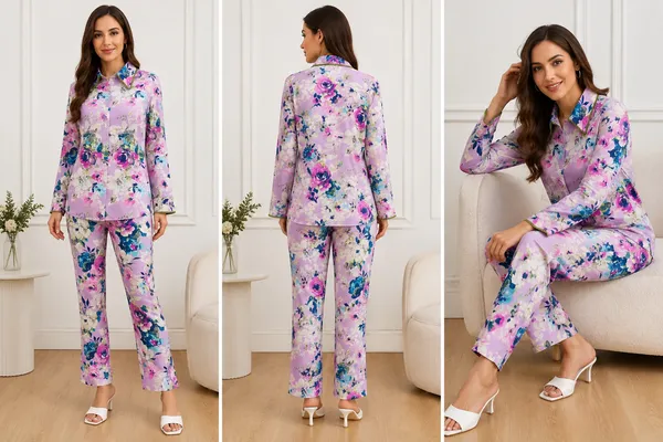 Multicolour_Floral_Viscose_Rayon_Shirt_Pyjama_Co-Ord_Set_For_Women