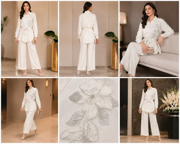Co-ord_set_with_Hand_Embriodered_Shirt__with_belt_and_Trouser