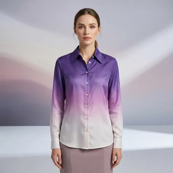 Purple_White_Ombre_Cotton_Silk_Formal_Shirt_For_Women