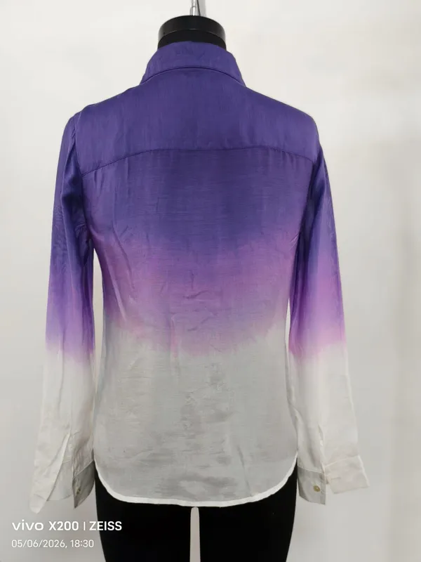 Purple_White_Ombre_Cotton_Silk_Formal_Shirt_For_Women