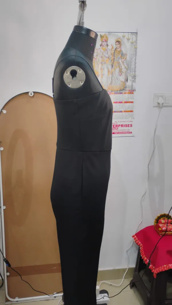 Black_Cotton_Strappy_Wide-Leg_Jumpsuit_For_Women