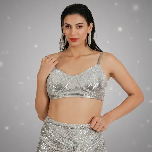 Silver_Sequins_Padded_Bralette_For_Women