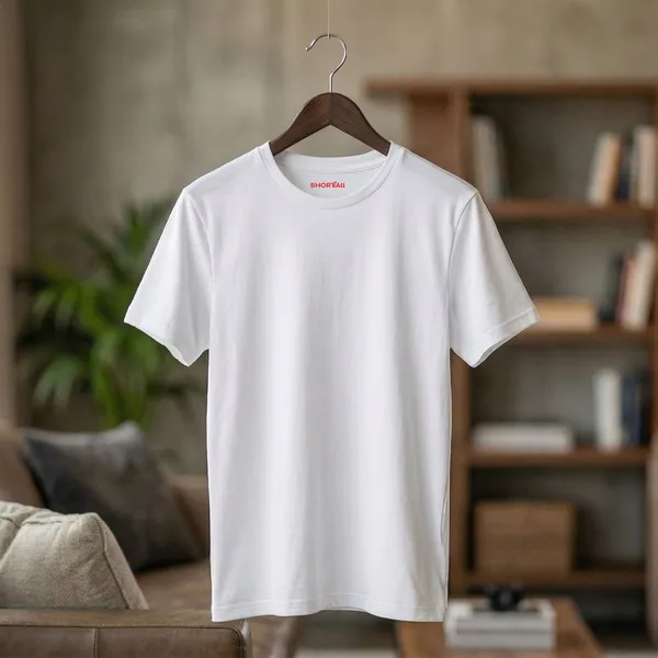 Shorttall_Plain_Round_Neck_Cotton_Tee_White_Clear