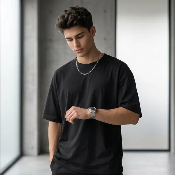 Shorttall_Oversized_Round_Neck_T_Shirt_Black_Black