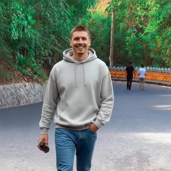 Men_Pullover_Hoodie_No_Zip_Grey